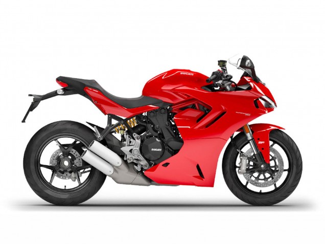 Billigste Ducati 2021-2024 Ducati Supersport 950/950S Motorrad Verkleidung 2021-2024 - Rot