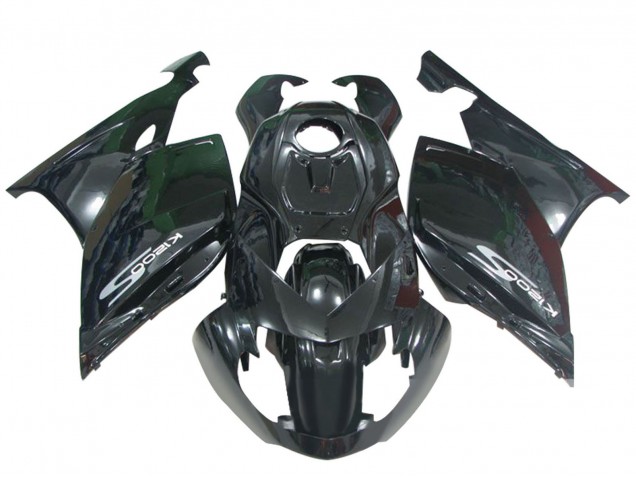 Billigste BMW K1200S Motorrad Verkleidung 2005-2010 - Glanzendes Schwarz