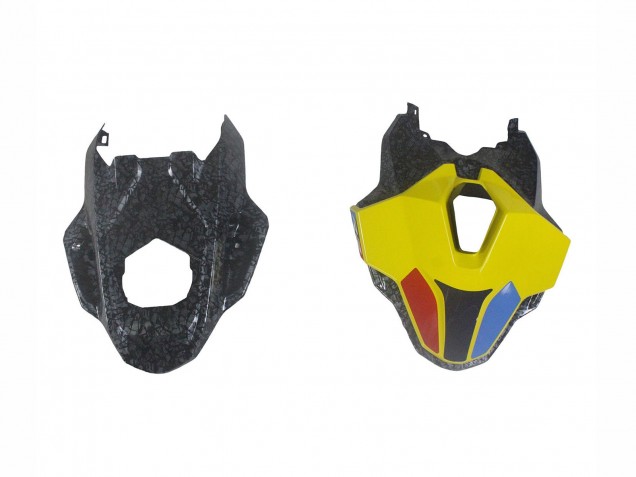 Billigste BMW S1000RR Motorrad Verkleidung 2023-2024 - Gelb Carbonfaser