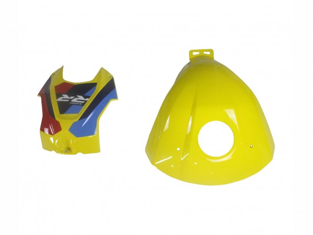 Billigste BMW S1000RR Motorrad Verkleidung 2023-2024 - Gelb Carbonfaser
