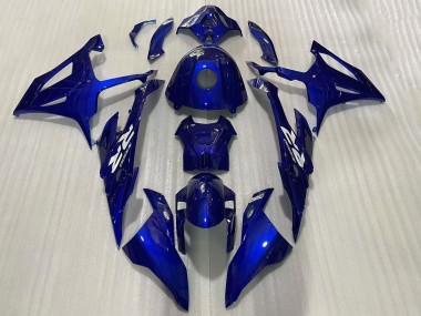 Billigste BMW S1000RR Motorrad Verkleidung 2023-2024 - Glanzendes Dunkel Blau