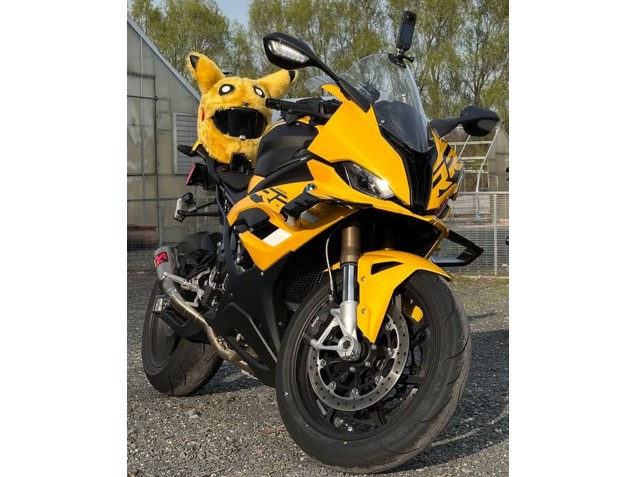 Billigste BMW S1000RR Motorrad Verkleidung 2023-2024 - Glanzendes Gelb