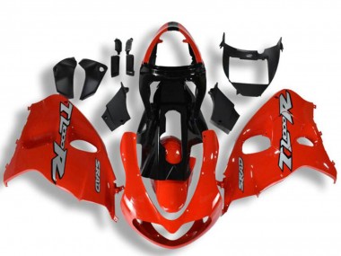 Billigste Suzuki TL1000R Motorrad Verkleidung 1998-2003 - Rot Silber Glanzendes Schwarz
