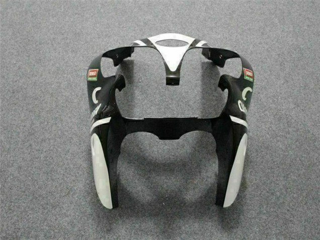 Billigste Kawasaki ZX6R Motorrad Verkleidung 2000-2002 - Weiss Rot Gelb Grun Glanzendes Schwarz Stern EuroBet