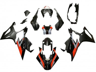Billigste BMW S1000RR Motorrad Verkleidung 2019-2022 - Rot Schwarz Grau