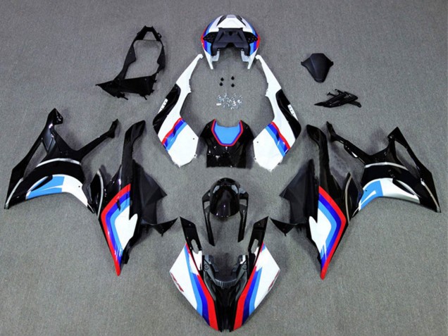 Billigste BMW S1000RR Motorrad Verkleidung 2019-2022 - Schwarz Weiss Blau Rot
