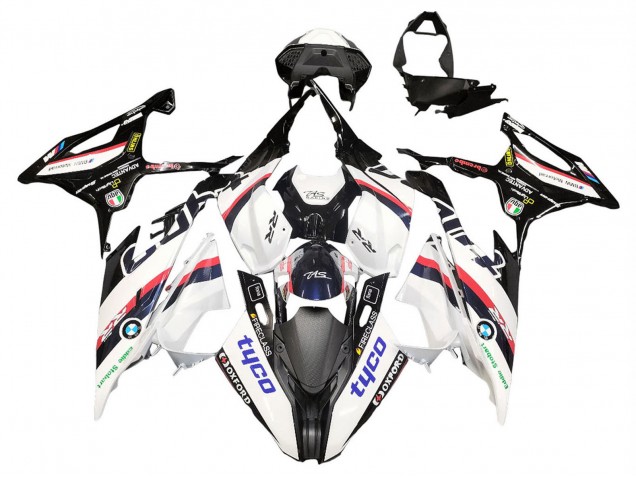 Billigste BMW S1000RR Motorrad Verkleidung 2019-2022 - Weiss Schwarz Rosa Oxford