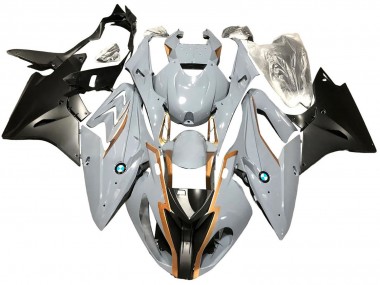 Billigste BMW S1000RR Motorrad Verkleidung 2017-2018 - Nardo Grau Matt Schwarz
