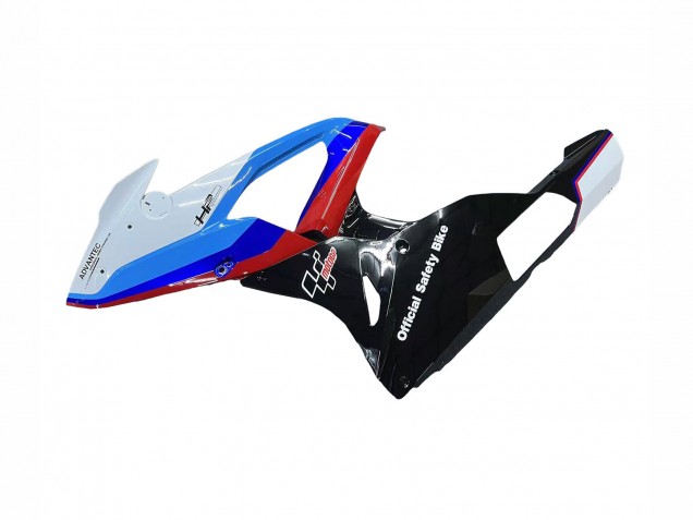 Billigste BMW S1000RR Motorrad Verkleidung Kit 2015-2016 - Weiss Rot Blau Glanzendes Schwarz