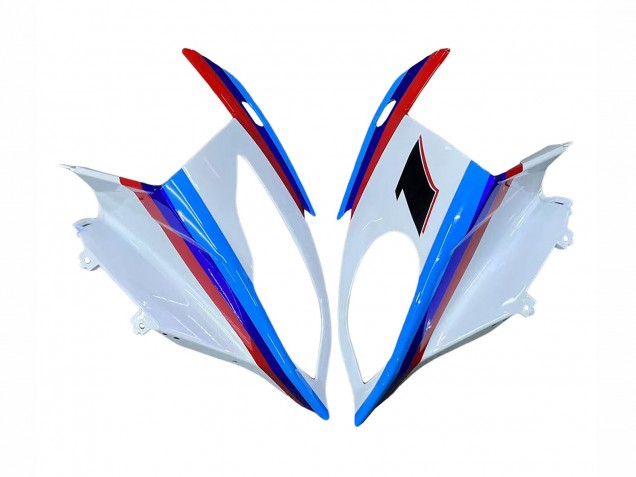 Billigste BMW S1000RR Motorrad Verkleidung Kit 2015-2016 - Weiss Rot Blau Glanzendes Schwarz