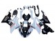 Billigste BMW S1000RR Motorrad Verkleidung 2015-2016 - Weiss Glanzendes Schwarz Fiamm