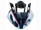 Billigste BMW S1000RR Motorrad Verkleidung 2015-2016 - Weiss Glanzendes Schwarz
