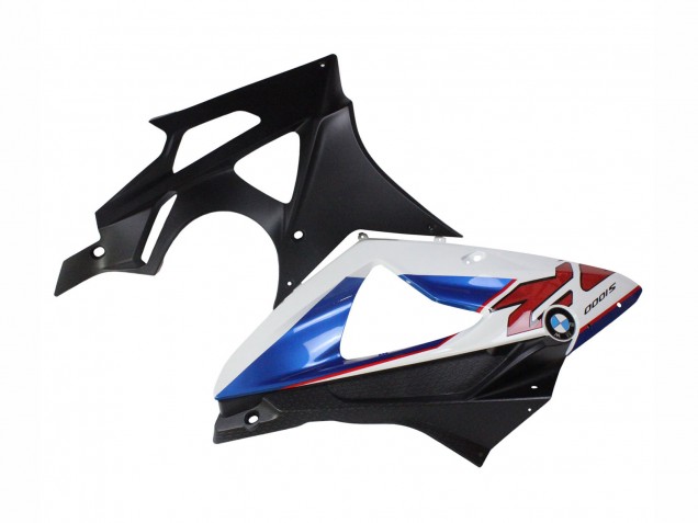 Billigste BMW S1000RR Motorrad Verkleidung 2009-2014 - Weiss Blau Matt Schwarz