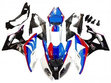 Billigste BMW S1000RR Komplette Abs Verkleidung 2009-2014 - Weiss Rot Blau Glanzendes Schwarz