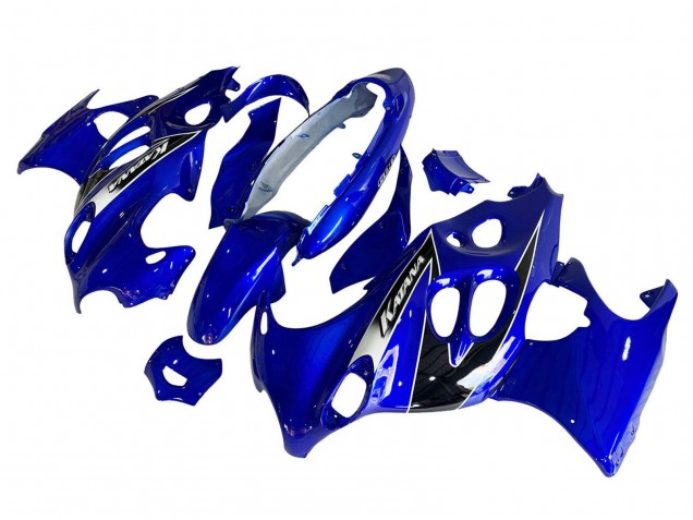 Billigste Suzuki GSX600F/GSX750F Motorrad Verkleidung 2004-2006 - Blau Katana