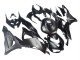 Billigste Kawasaki ZX6R Motorrad Verkleidung 2023-2025 - Matt Schwarz