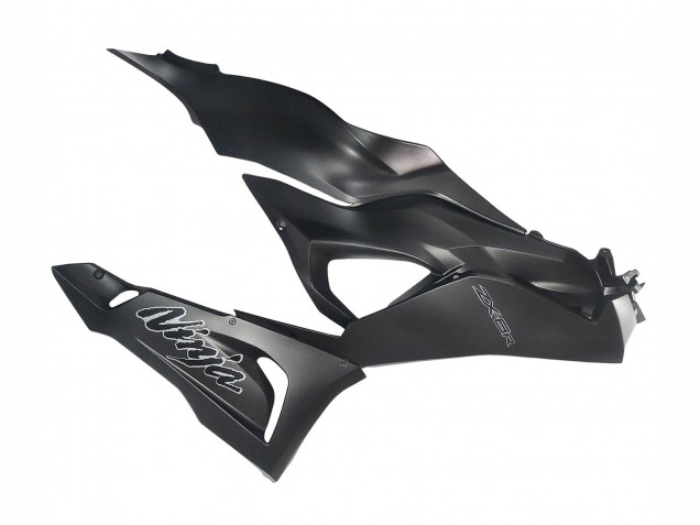 Billigste Kawasaki ZX6R Motorrad Verkleidung 2023-2025 - Matt Schwarz