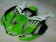 Billigste Kawasaki ZX6R Motorrad Verkleidung 2007-2008 - Grun Weiss Ninja