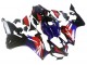 Billigste Honda CBR1000RR Motorrad Verkleidung 2017-2023 - Rot Blau Glanzendes Schwarz