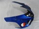 Billigste Kawasaki ZX6R Motorrad Verkleidung 2007-2008 - Blau Hai