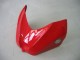 Billigste Suzuki GSXR 600 / GSXR 750 Motorrad Verkleidung 2006-2007 - Weiss Rot Glanzendes Schwarz