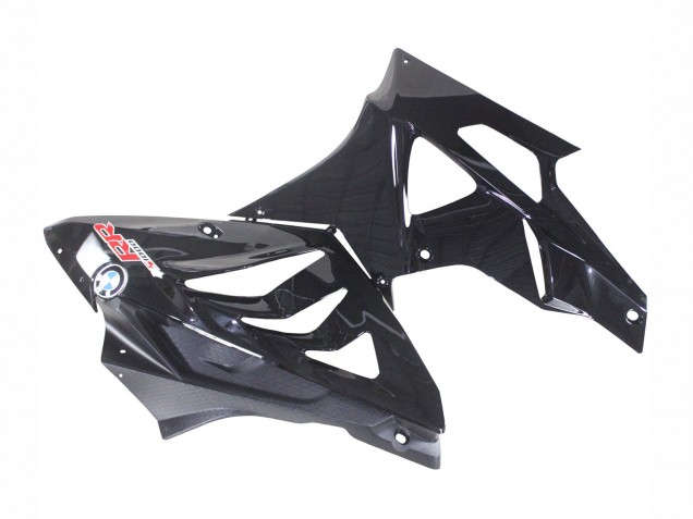 Billigste BMW S1000RR Motorrad Verkleidung 2009-2014 - Glanzendes Schwarz