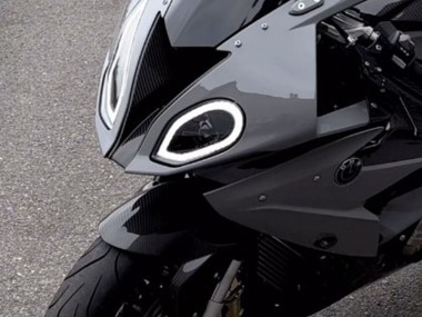 Billigste BMW S1000RR Motorrad Verkleidung 2015-2016 - Grau Carbonfaser