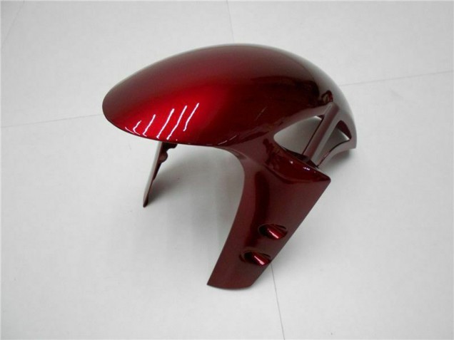 Billigste Yamaha YZF 1000 R1 Motorrad Verkleidung 2009-2011 - Rot Matt Schwarz