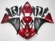 Billigste Yamaha YZF 1000 R1 Motorrad Verkleidung 2009-2011 - Rot Matt Schwarz