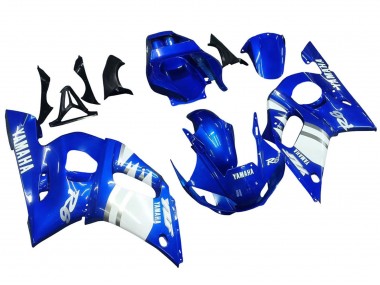Billigste Yamaha YZF 600 R6 Motorrad Verkleidung 1998-2002 - Blau Weiss