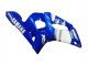 Billigste Yamaha YZF 600 R6 Motorrad Verkleidung 1998-2002 - Blau Weiss