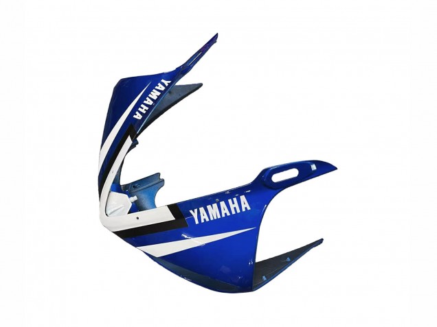 Billigste Yamaha YZF R6S Motorrad Verkleidung 2006-2009 - Blau Weiss Glanzendes Schwarz Yamalube