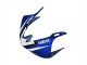 Billigste Yamaha YZF R6S Motorrad Verkleidung 2006-2009 - Blau Weiss Glanzendes Schwarz Yamalube