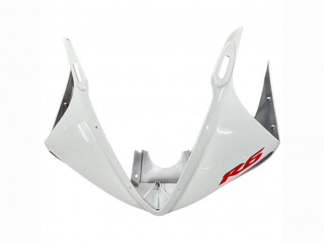Billigste Yamaha YZF R6S Motorrad Verkleidung Kit 2006-2009 - Weiss