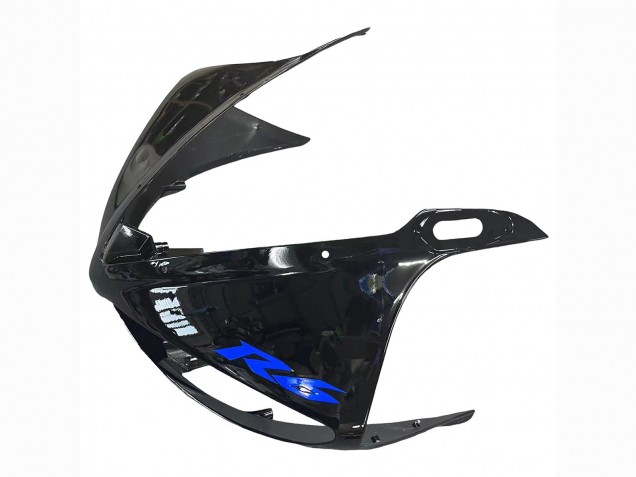 Billigste Yamaha YZF R6S Motorrad Verkleidung 2006-2009 - Blau Glanzendes Schwarz