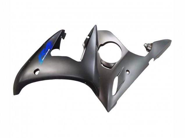 Billigste Yamaha YZF R6S Motorrad Verkleidung 2006-2009 - Matt Schwarz Blau