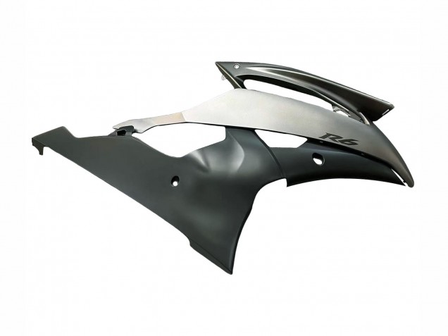 Billigste Yamaha YZF 600 R6 Motorrad Verkleidung 2008-2016 - Silber Grau