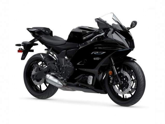 Billigste Yamaha YZF R7 Motorrad Verkleidung 2021-2024 - Glanzendes Schwarz