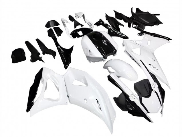 Billigste Yamaha YZF R7 Motorrad Verkleidung 2021-2024 - Glanzendes Weiss