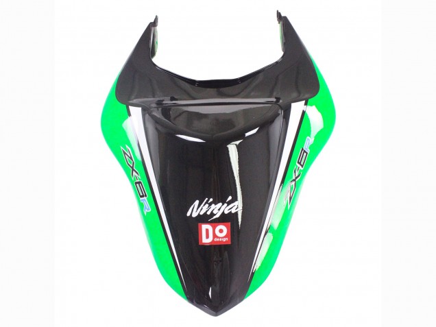 Billigste Kawasaki ZX6R Motorrad Verkleidung 2007-2008 - Grun Rot