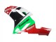 Billigste Kawasaki ZX6R Motorrad Verkleidung 2007-2008 - Grun Rot