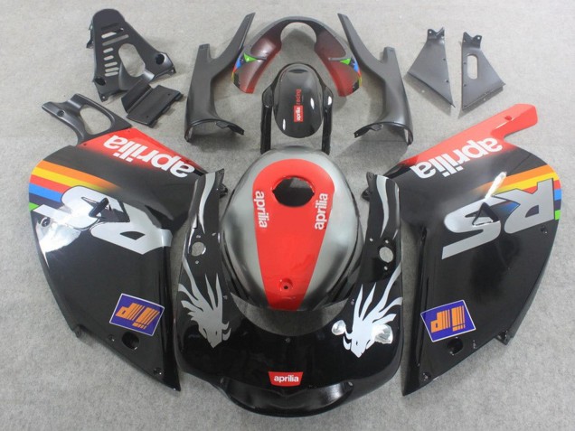 Billigste Aprilia RS125 Motorrad Verkleidung 2000-2005 - Schwarz Rot Silber