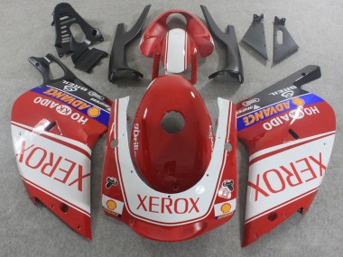 Billigste Aprilia RS125 Motorrad Verkleidung 2000-2005 - Weiss Rot Blau Xerox