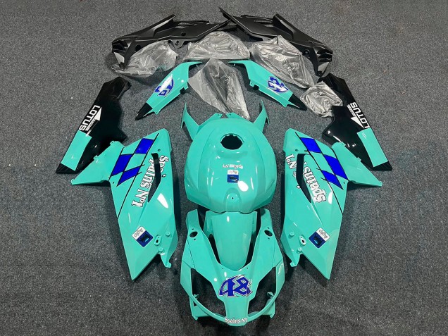 Billigste Aprilia RS125 Motorrad Verkleidung 2006-2011 - Mint Grun Spains No1 48