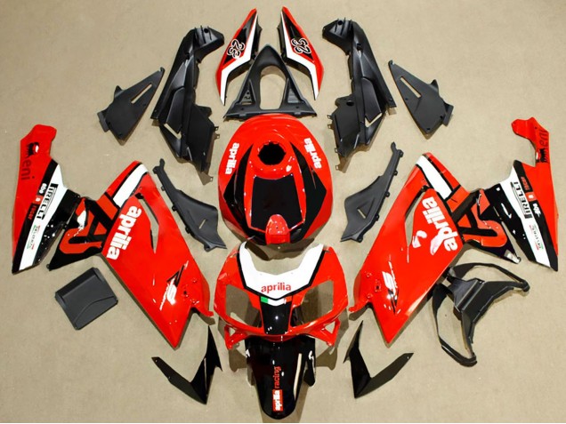 Billigste Aprilia RS125 Motorrad Verkleidung 2006-2011 - Rot Weiss Schwarz