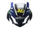 Billigste Aprilia RS125 Motorrad Verkleidung 2006-2011 - Blau Schwarz Grun Monster 46