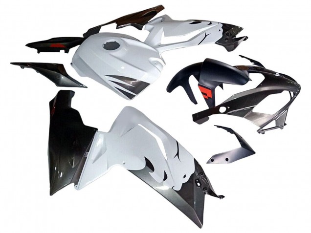 Billigste Aprilia RS125 Motorrad Verkleidung 2006-2011 - Weiss Schwarz