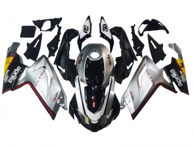 Billigste Aprilia RS125 Motorrad Verkleidung 2006-2011 - Silber Schwarz