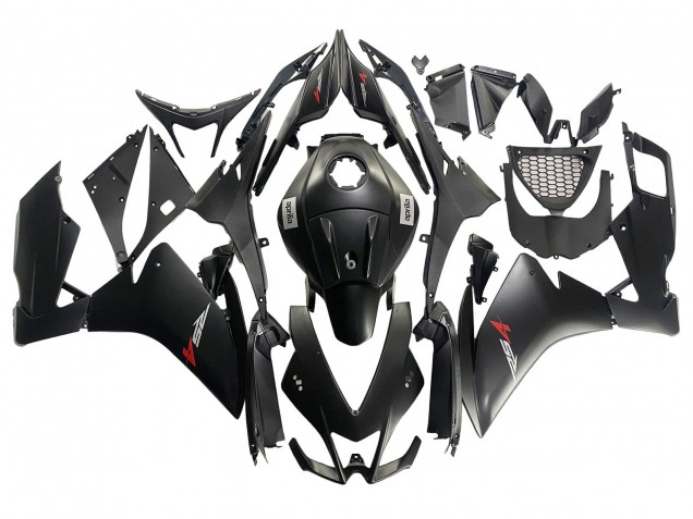 Billigste Aprilia RS4 50 125 Motorrad Verkleidung Kit 2012-2018 - Matt Schwarz