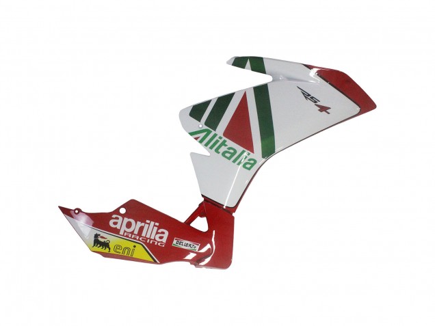 Billigste Aprilia RS4 50 125 Motorrad Verkleidung Kit 2012-2018 - Weiss Rot Grun Gelb Alitalia